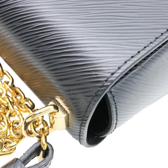 Louis Vuitton  Twist MM Epi Leather Chain Shoulder Bag Black - Picture 9 of 15